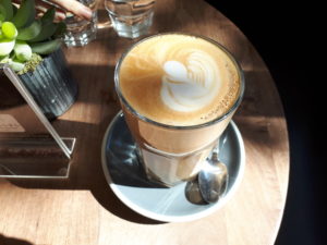 Delicious coffee at Cafe Orso