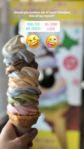 Ice Cream Stack in Otaru Japan image by Kit Kat Edtertainer