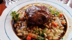 St. Lawrence Restaurant Agneau braisé en crépinette & gnocchi à la parisienne