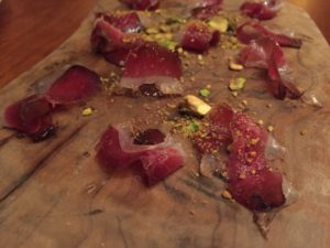 Bonterra Trattoria Duck Prosciutto